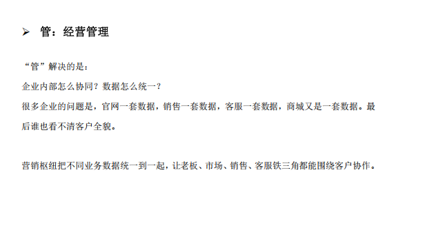 官网“营、销、管、服”与360°生态对接怎么理解