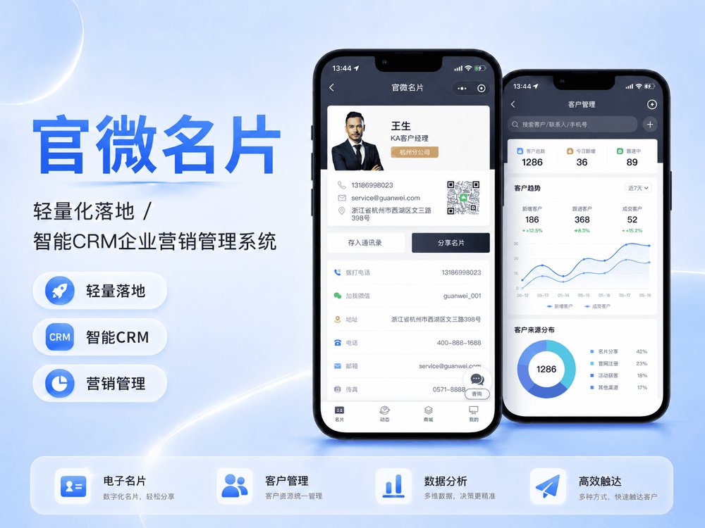 官微名片