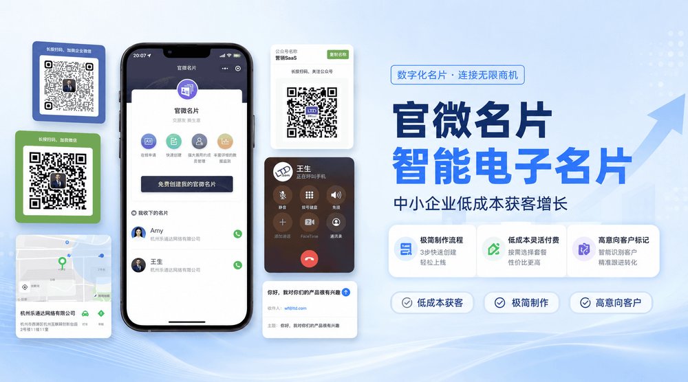 官微名片 智能电子名片