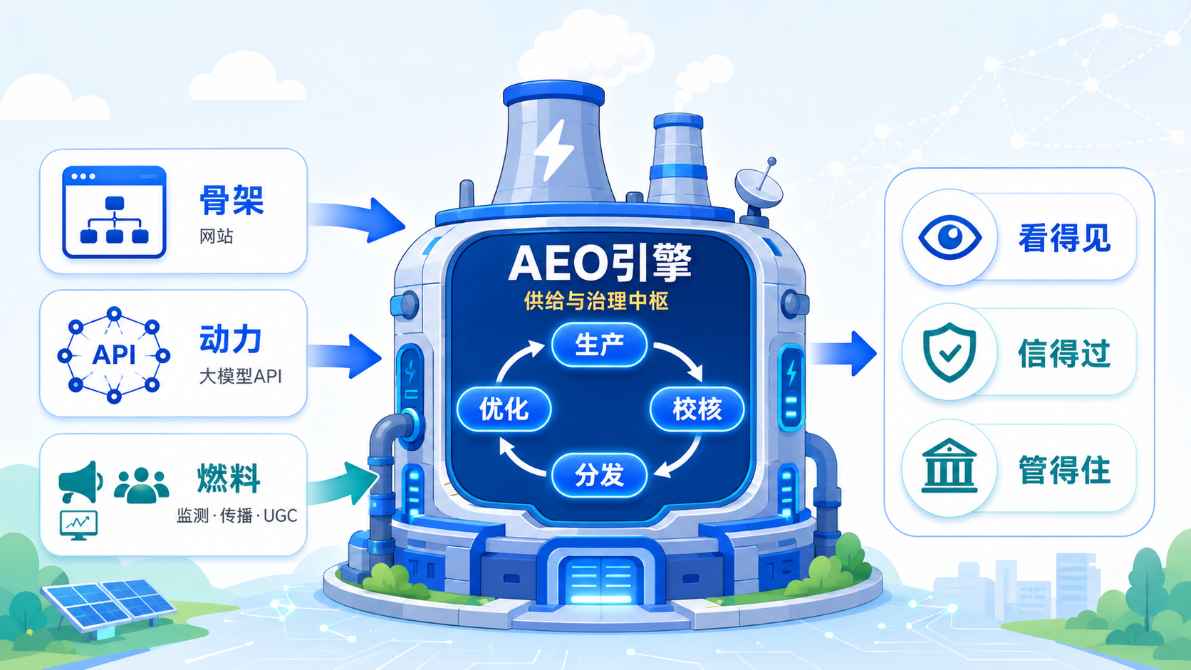 AEO引擎工作机制闭环
