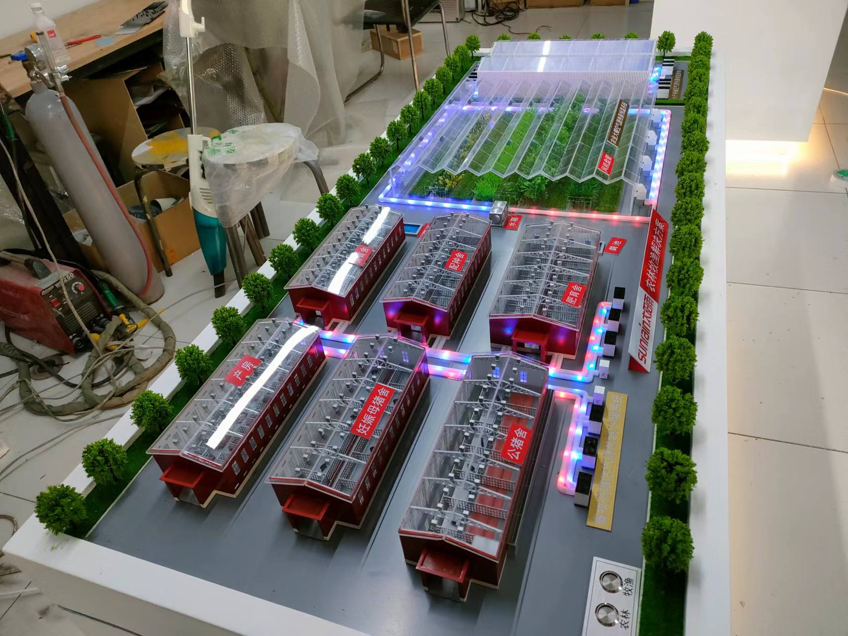 北京奥克模型：3D 建模 + 智能沙盘 + 工业模型 智能模型创新智造