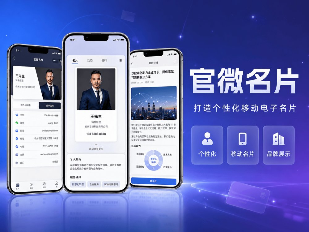 官微名片王