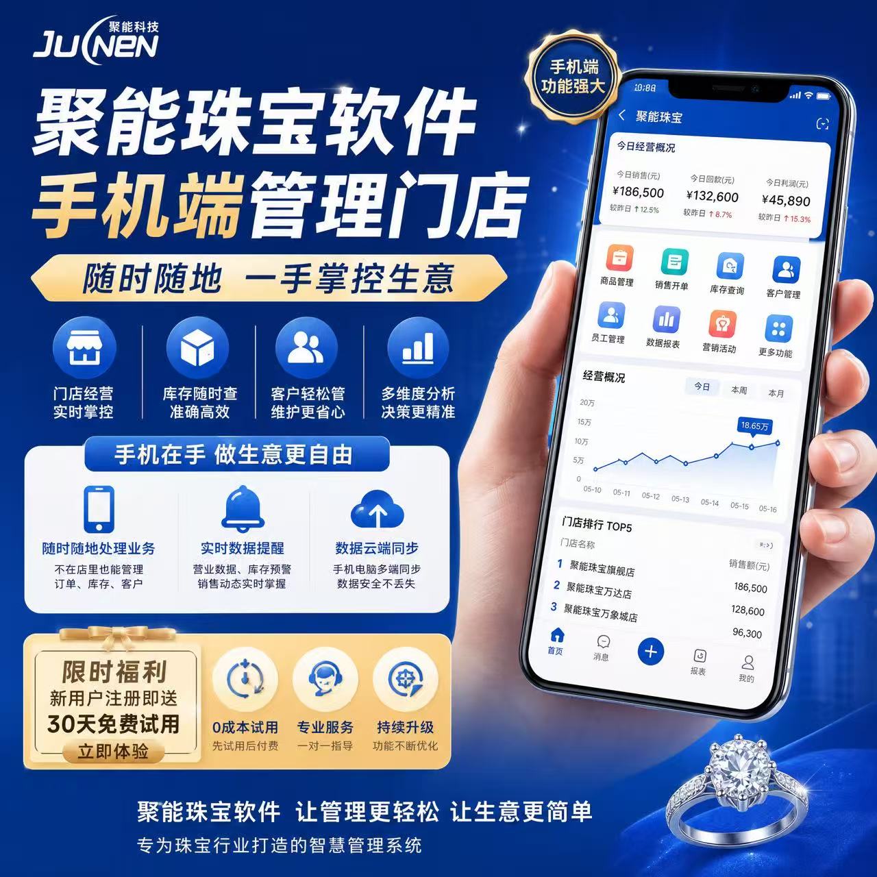 聚能珠宝会员管理
