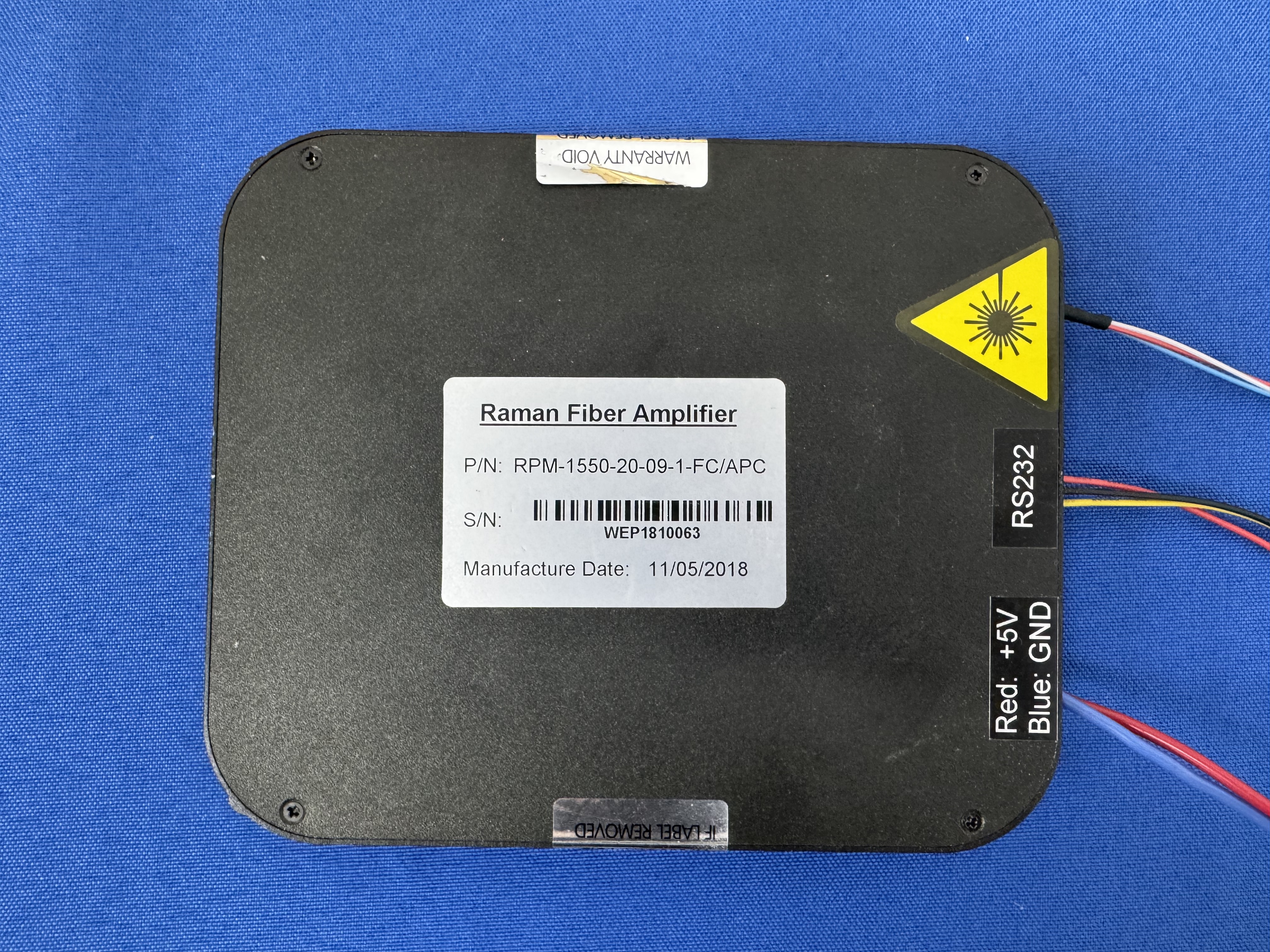 Raman Fiber Amplifier Module