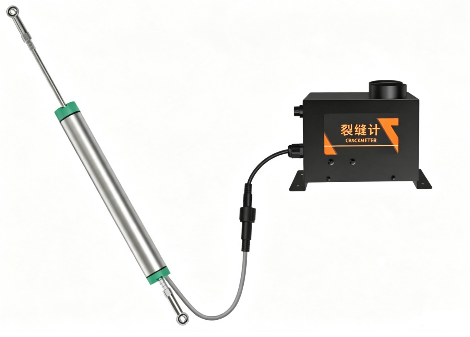 Pull-rod crack gauge