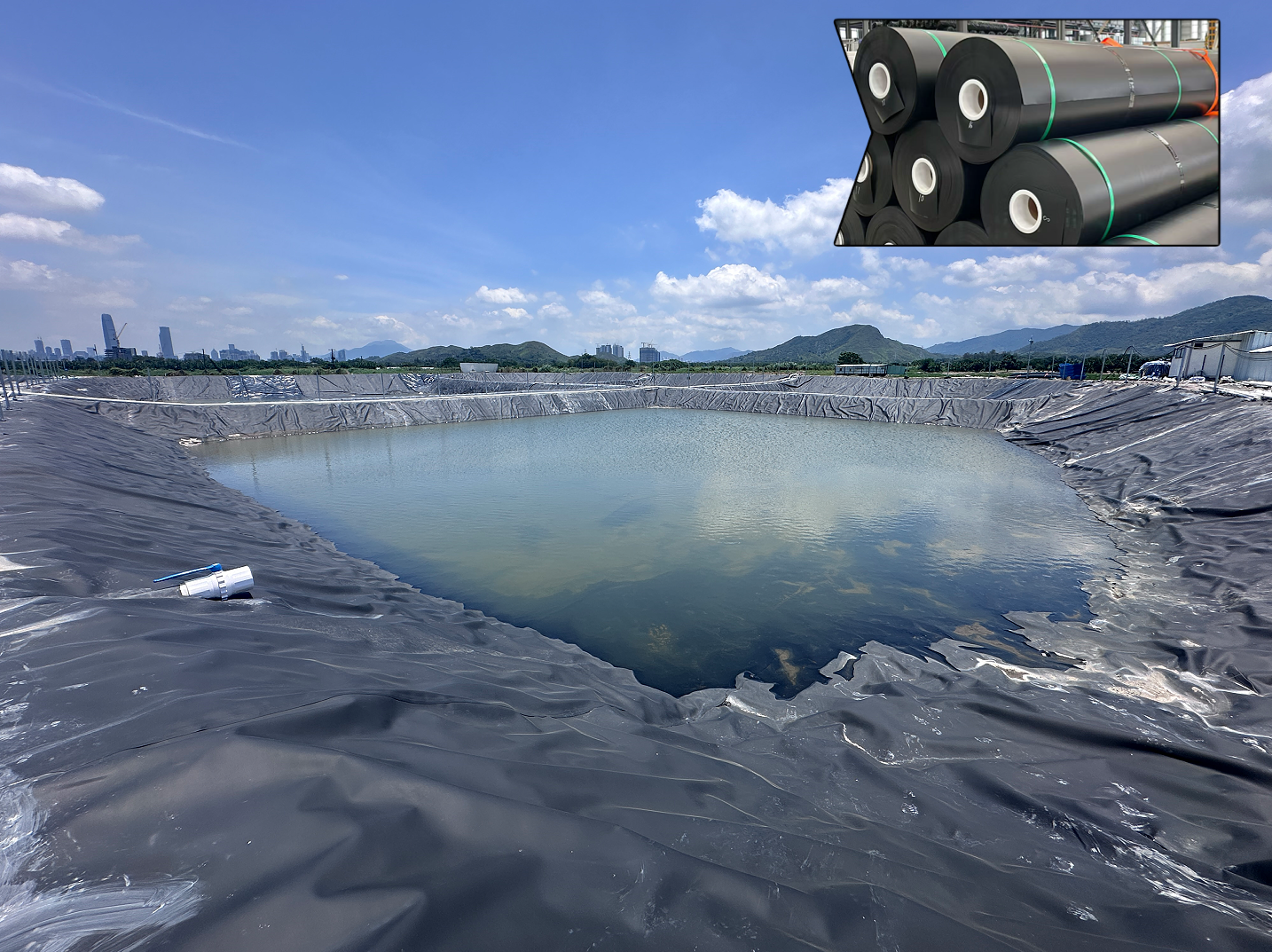 严苛标准下的标杆实践：金穗 HDPE 土工膜成功落地香港高端养虾项目