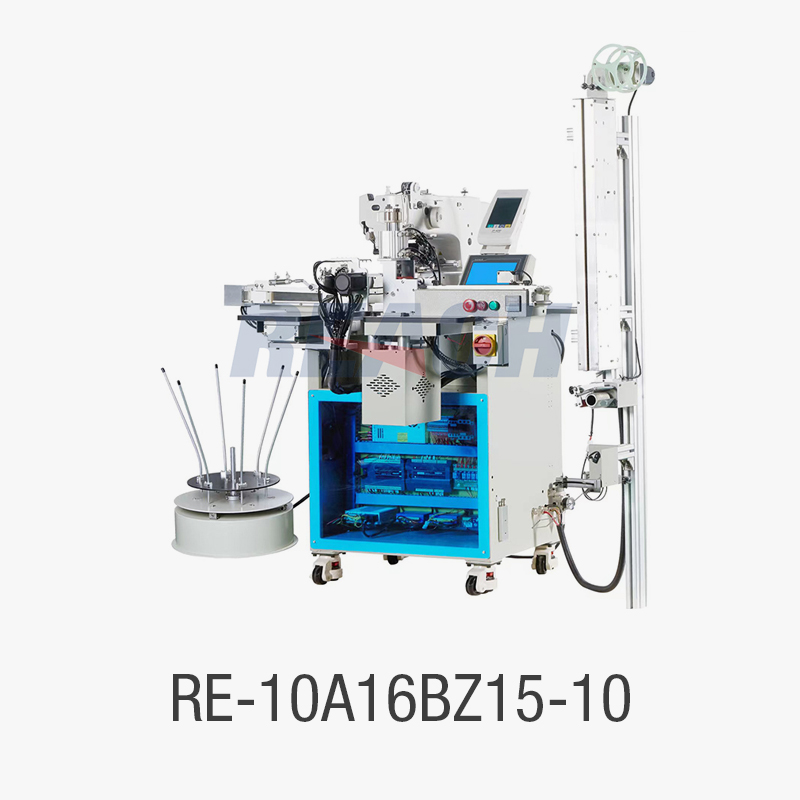 RE10A16BZ15-10  Automatic Rubber Band Connecting Mach（全自动橡筋机）