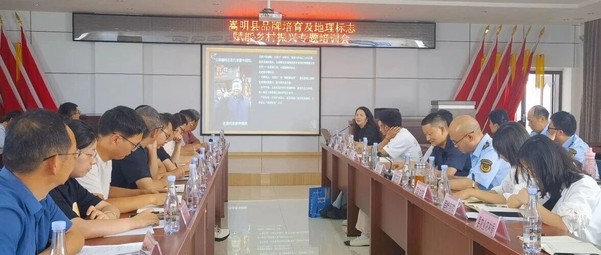 【协会动态】知识产权服务万里行！ 云南省商标协会助力嵩明推进品牌培育赋能乡村振兴