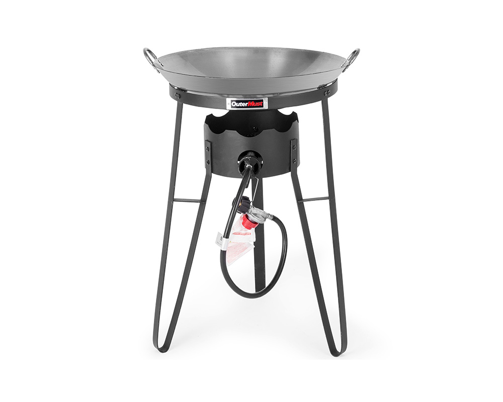 Wok Kit with Burner Set