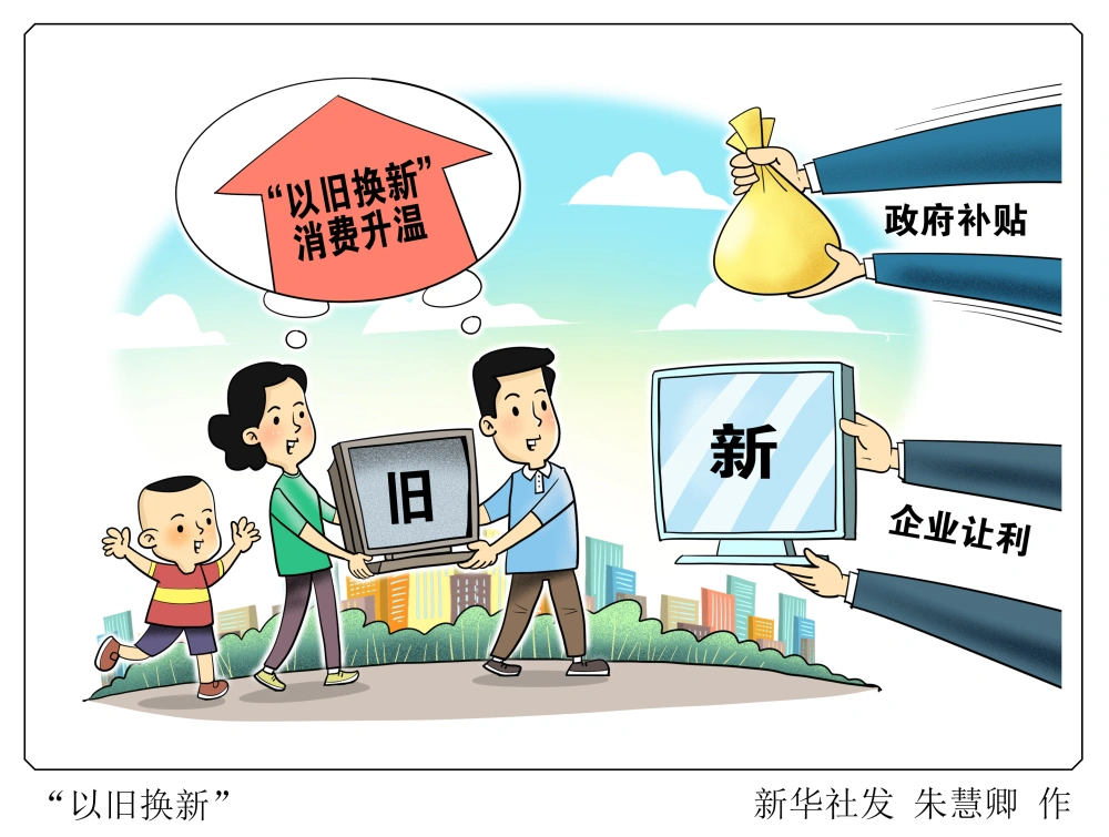 政策效果持续发力 以旧换新释放市场潜力