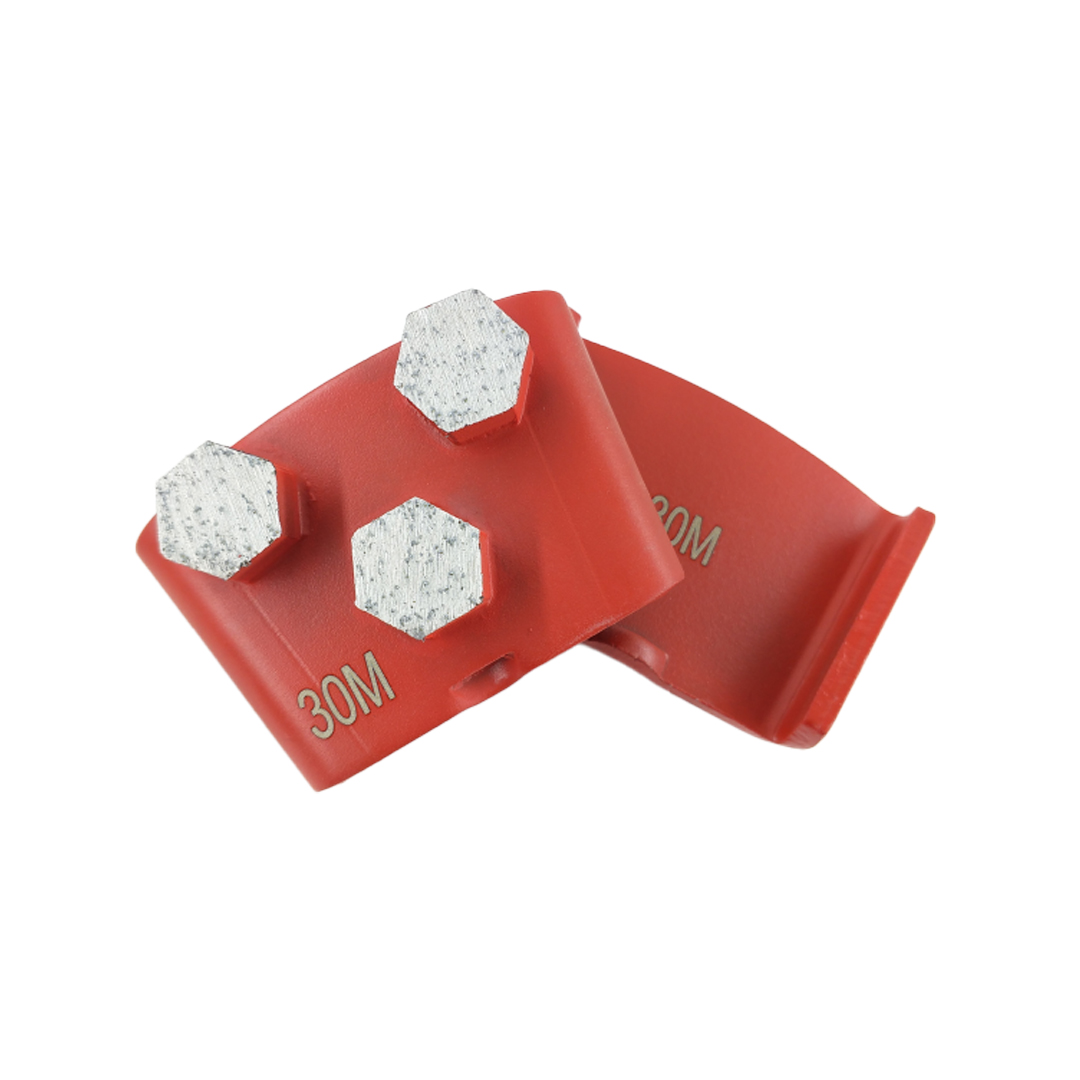 HTC Triple Hexagon Segments Diamond Grinding Disc (HTC-02)