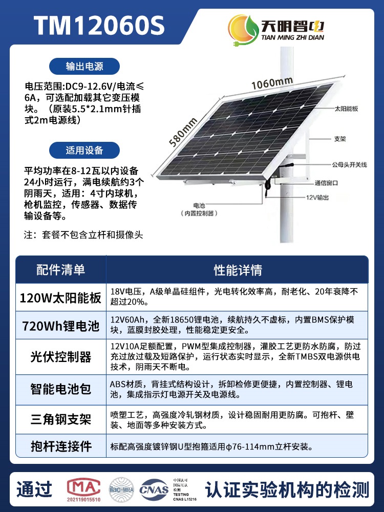 120W60AH