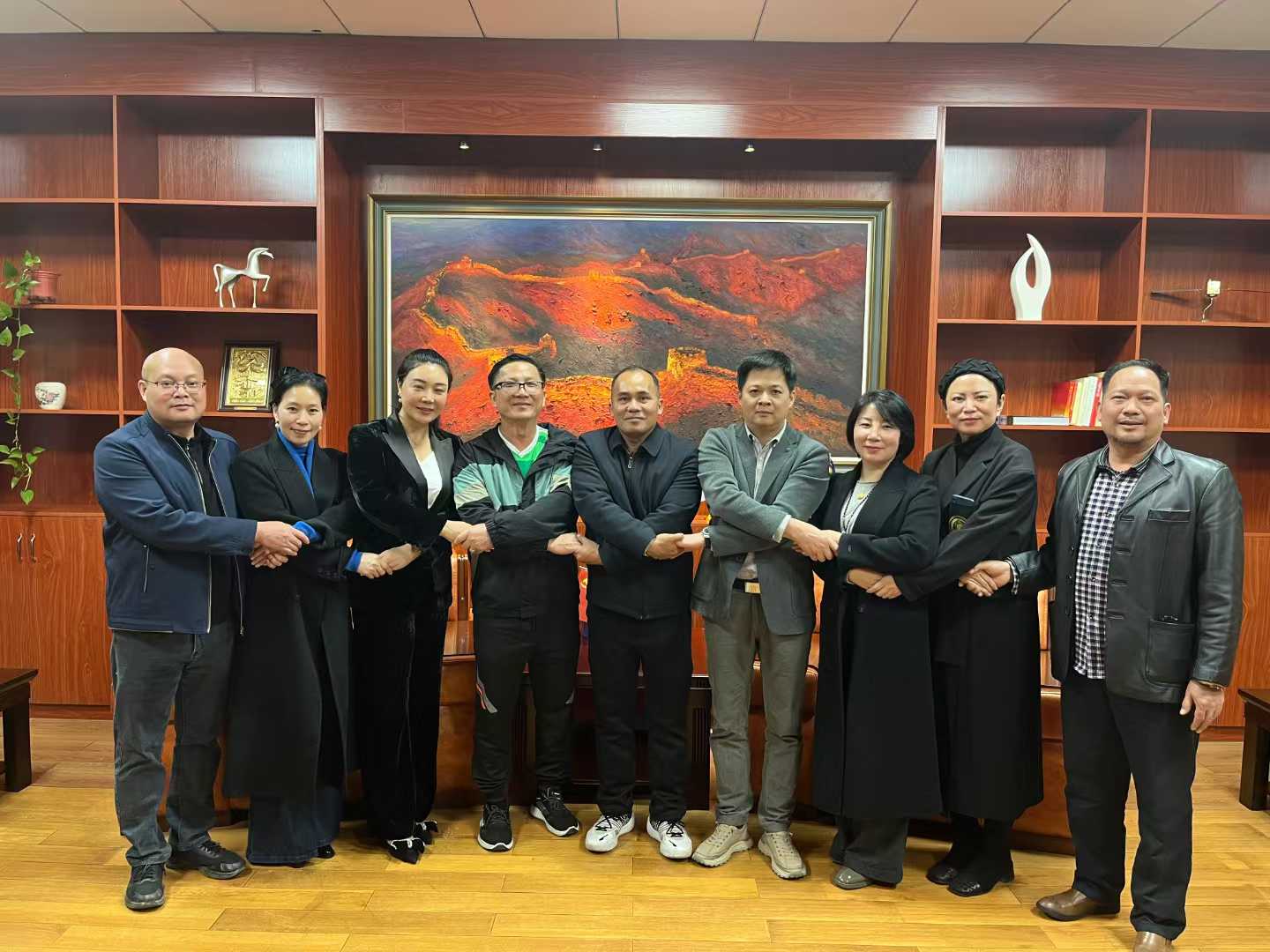柬埔寨王国驻南宁总领事唐肃安拜访金山高科集团东盟总部