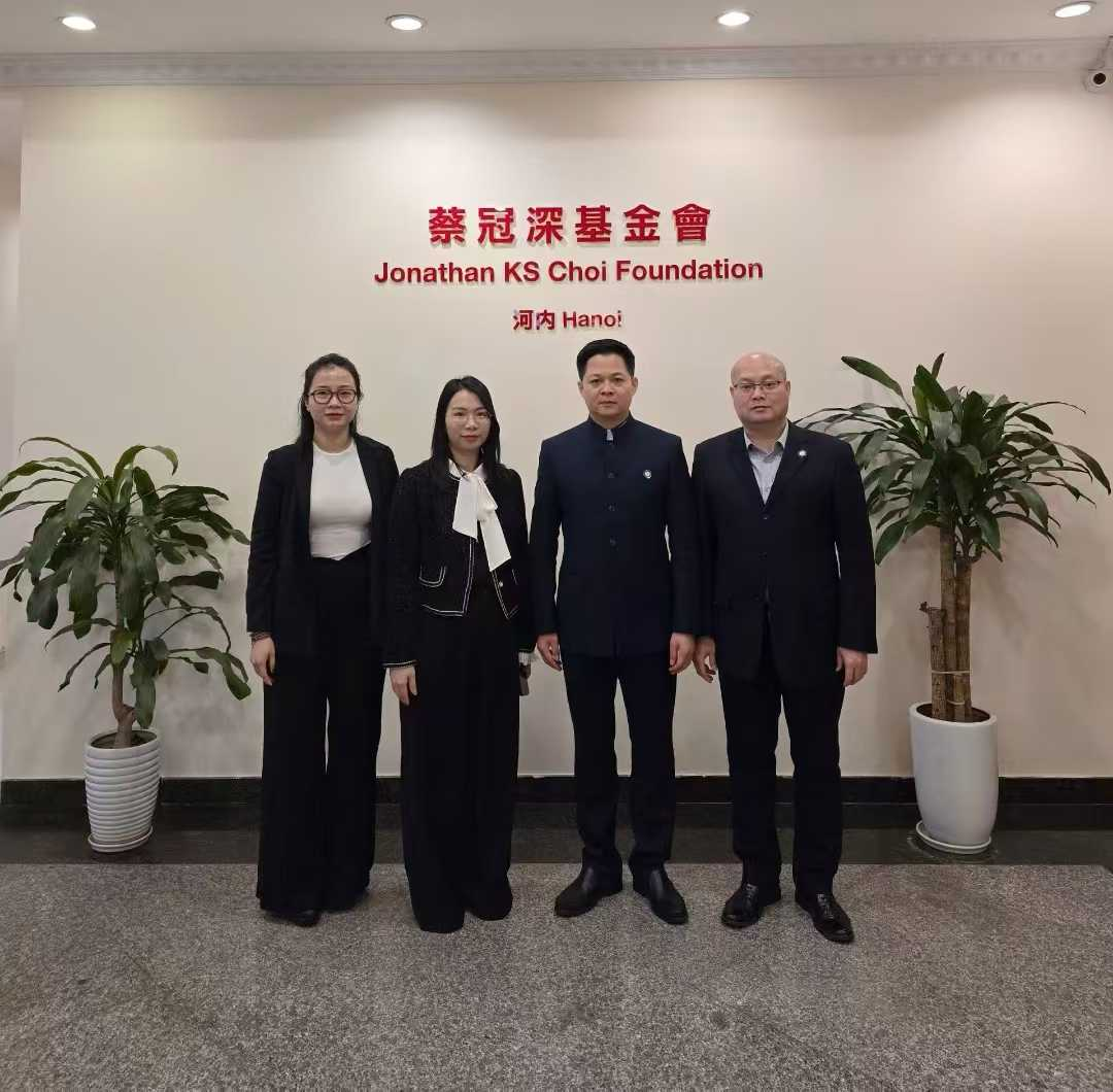 杨海鑫董事长拜访香港新华集团河内代表处