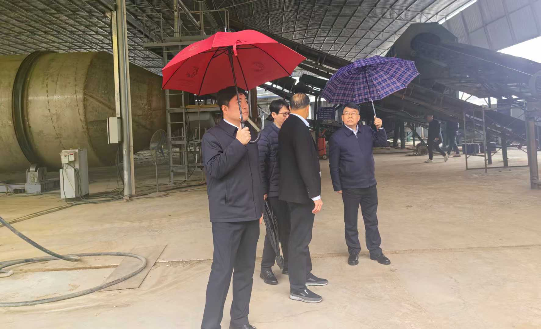 郑州市公用事业投资发展集团调研田阳区生活垃圾卫生填埋场综合处理基地