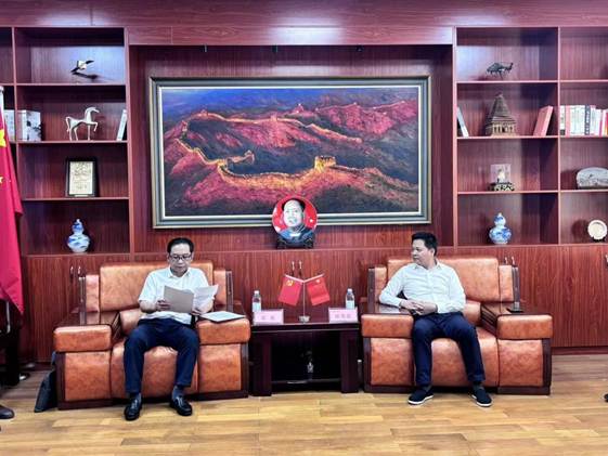 南宁市政协副主席梁展到金山高科集团东盟总部调研