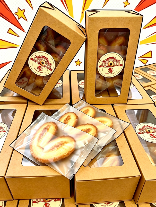 蝴蝶酥精緻紙盒禮盒