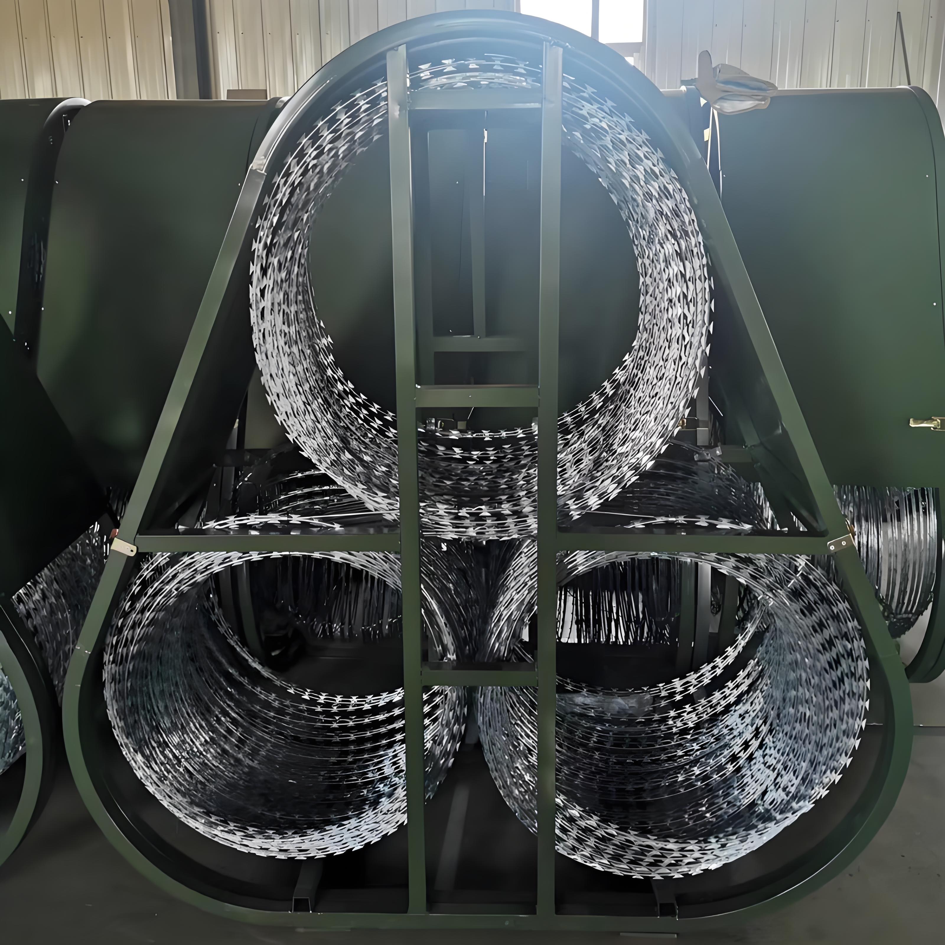 Razor Wire Mobile Security Barrier System