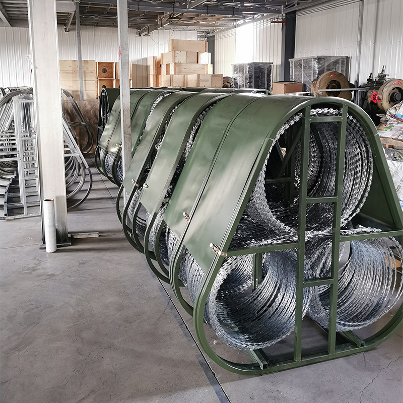 Riot Control Concertina Wire Portable Isolation Fence