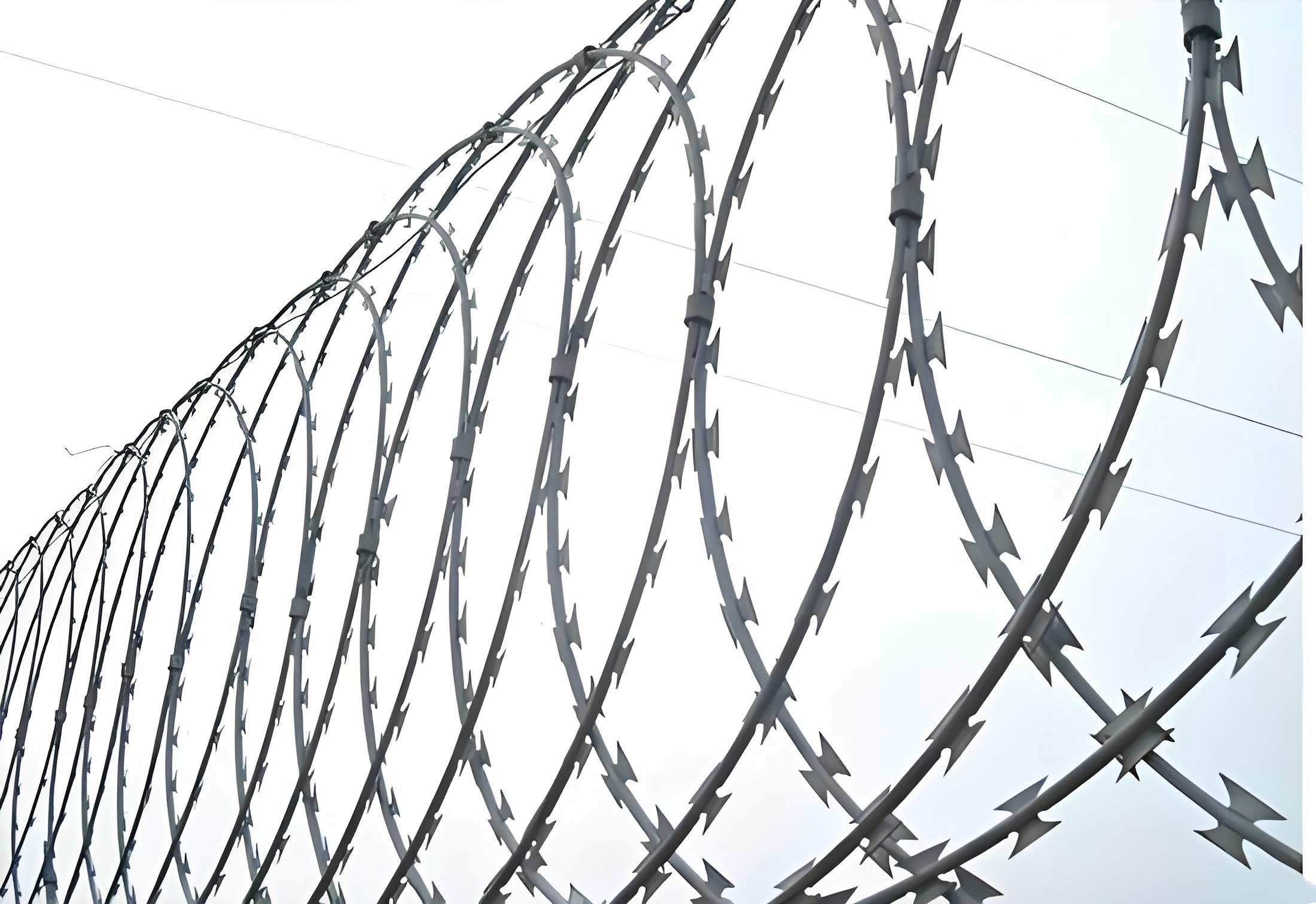 China Factory Wholesale Flat Razor Wire Fence
