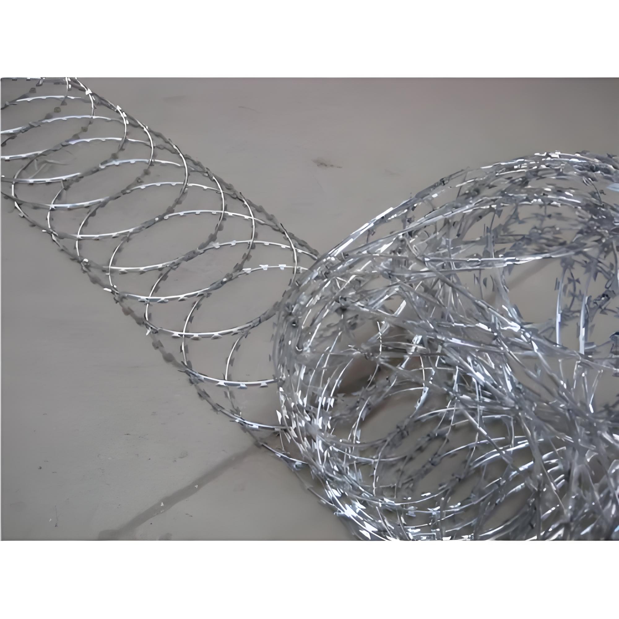 Wholesale Cheap Price SS304 Flat Wrap Razor Wire