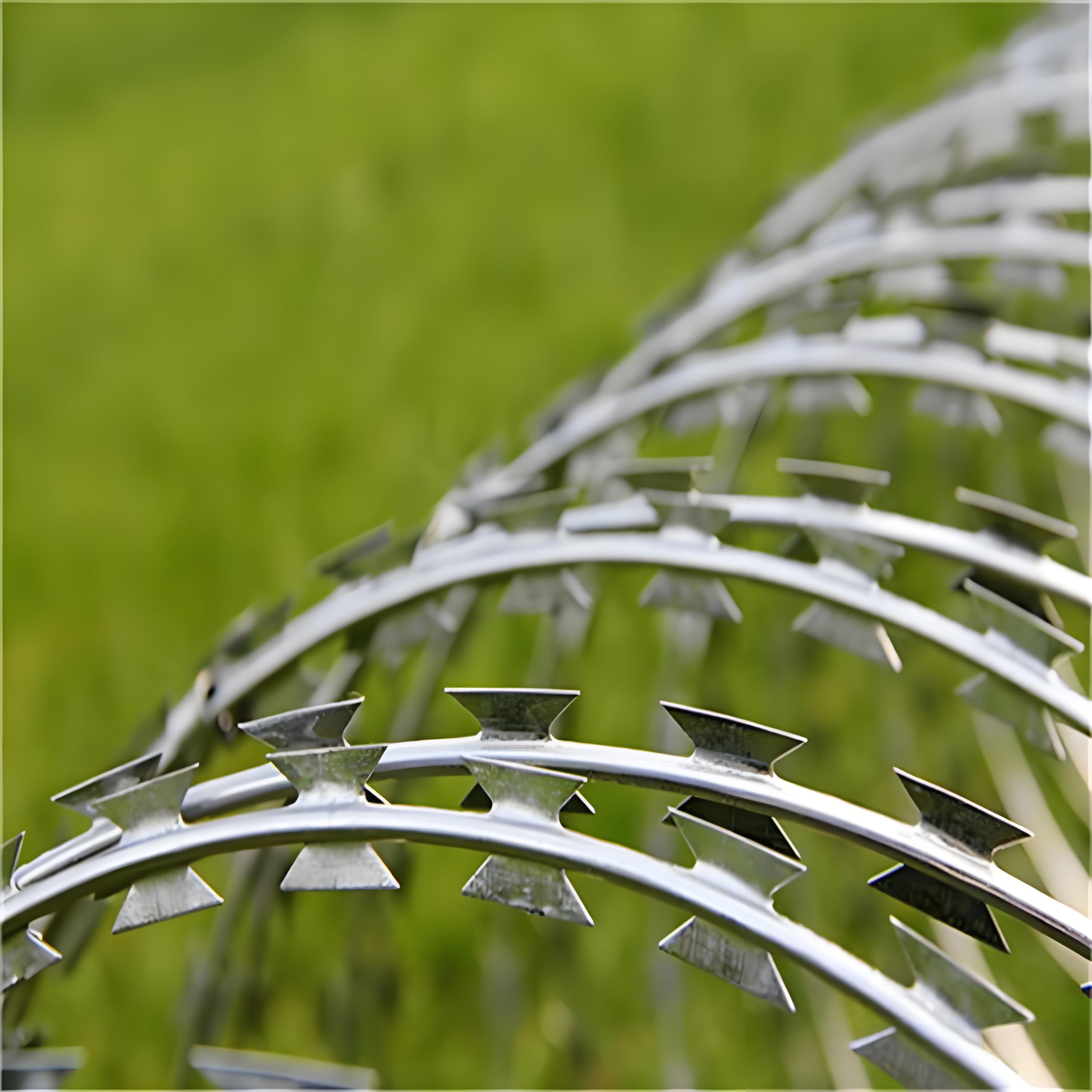 China Factory 40FT BTO 22 Cross Razor Wire