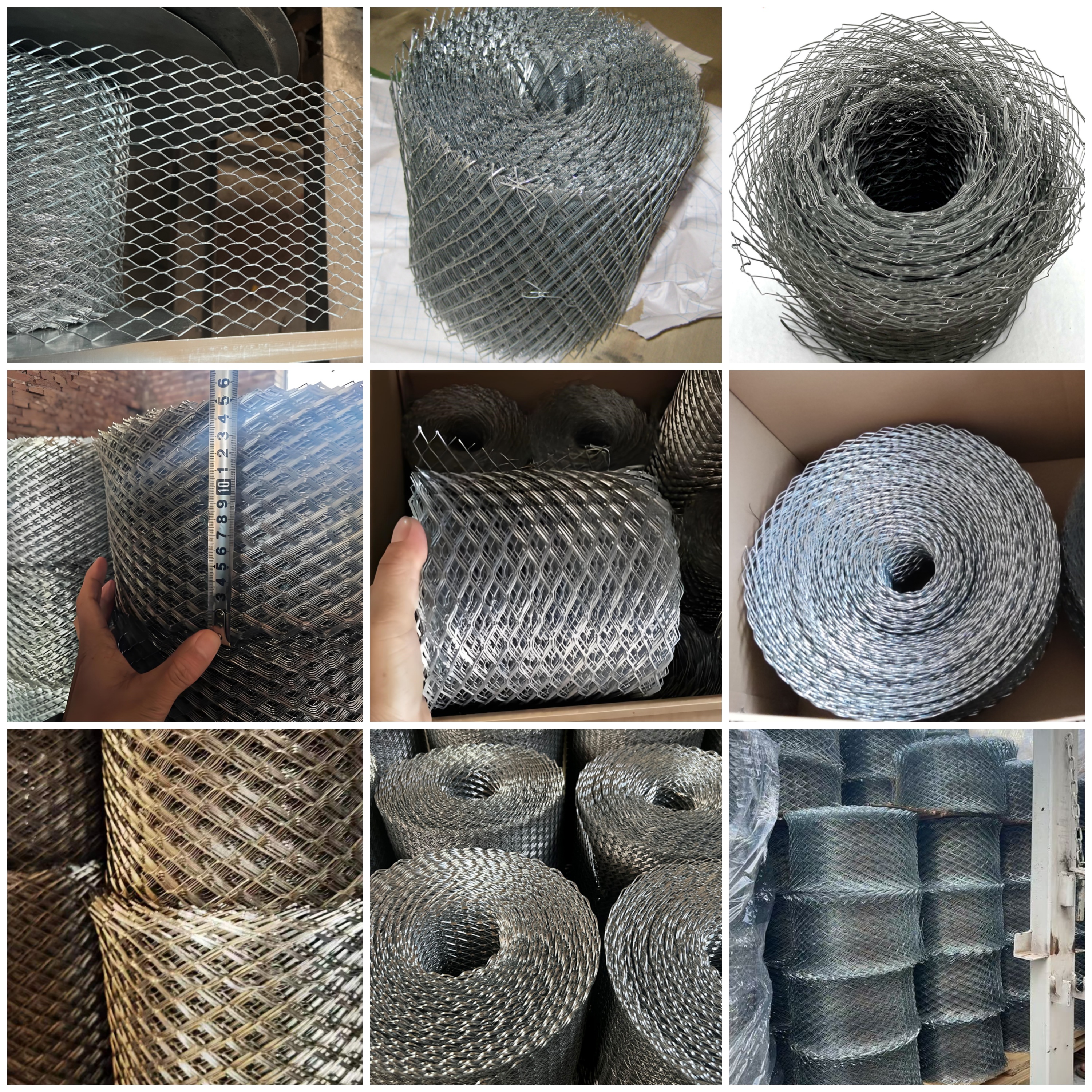 Expanded Metal Mesh material and surface treatment