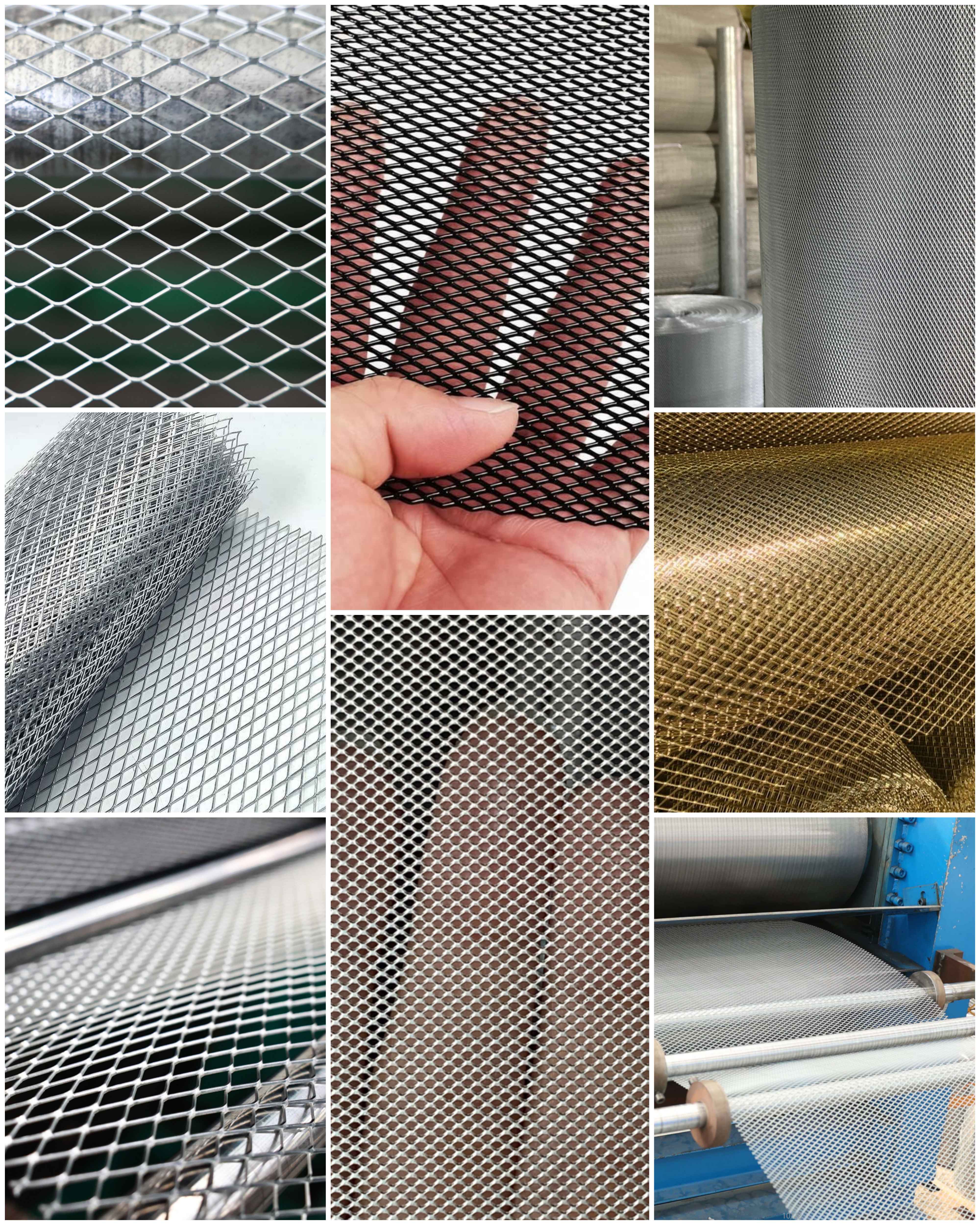 4x8 0.2mm 1.5mm Aluminum Micro Expanded Metal Mesh