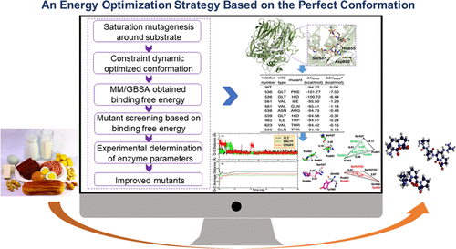 Agricultural and food chemistry-YAn Energy Optimization Strategy Based on the Perfect  Conformation of Prolyl Endopeptidase for Improving Catalytic  Efficiency