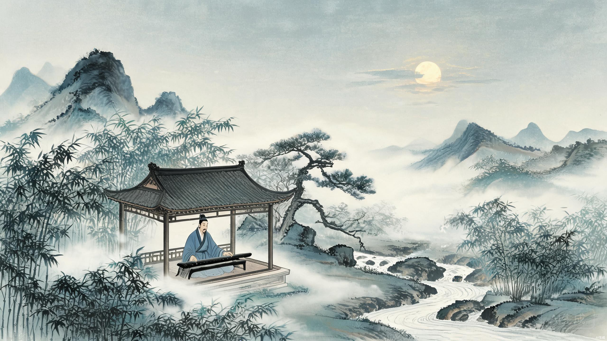 诗佛王维的一生行迹 / The Life Journey of Wang Wei, the Poet-Bodhisattva