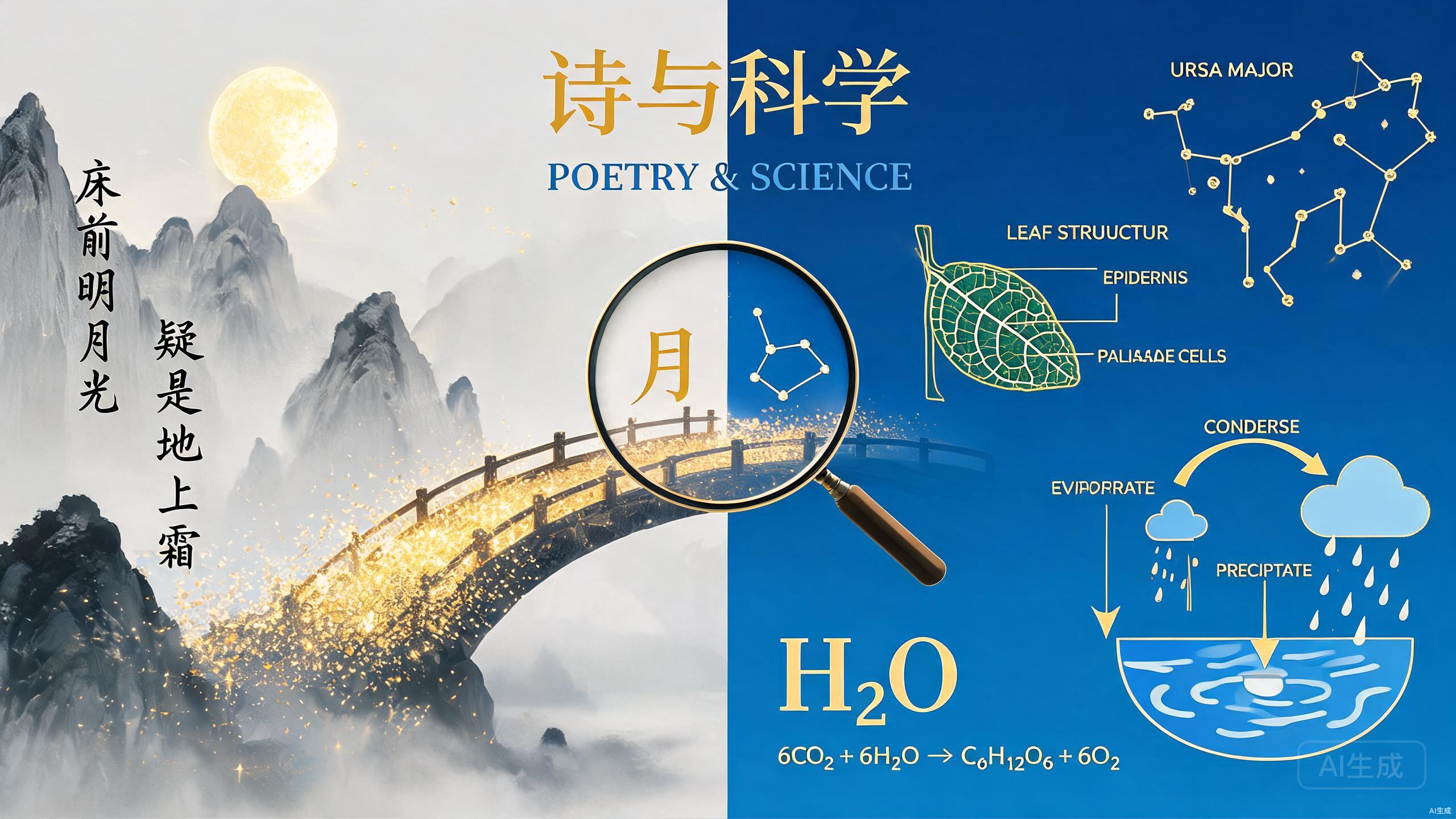 &ldquo;诗词中的科学&rdquo;网站各篇章结构详细设计