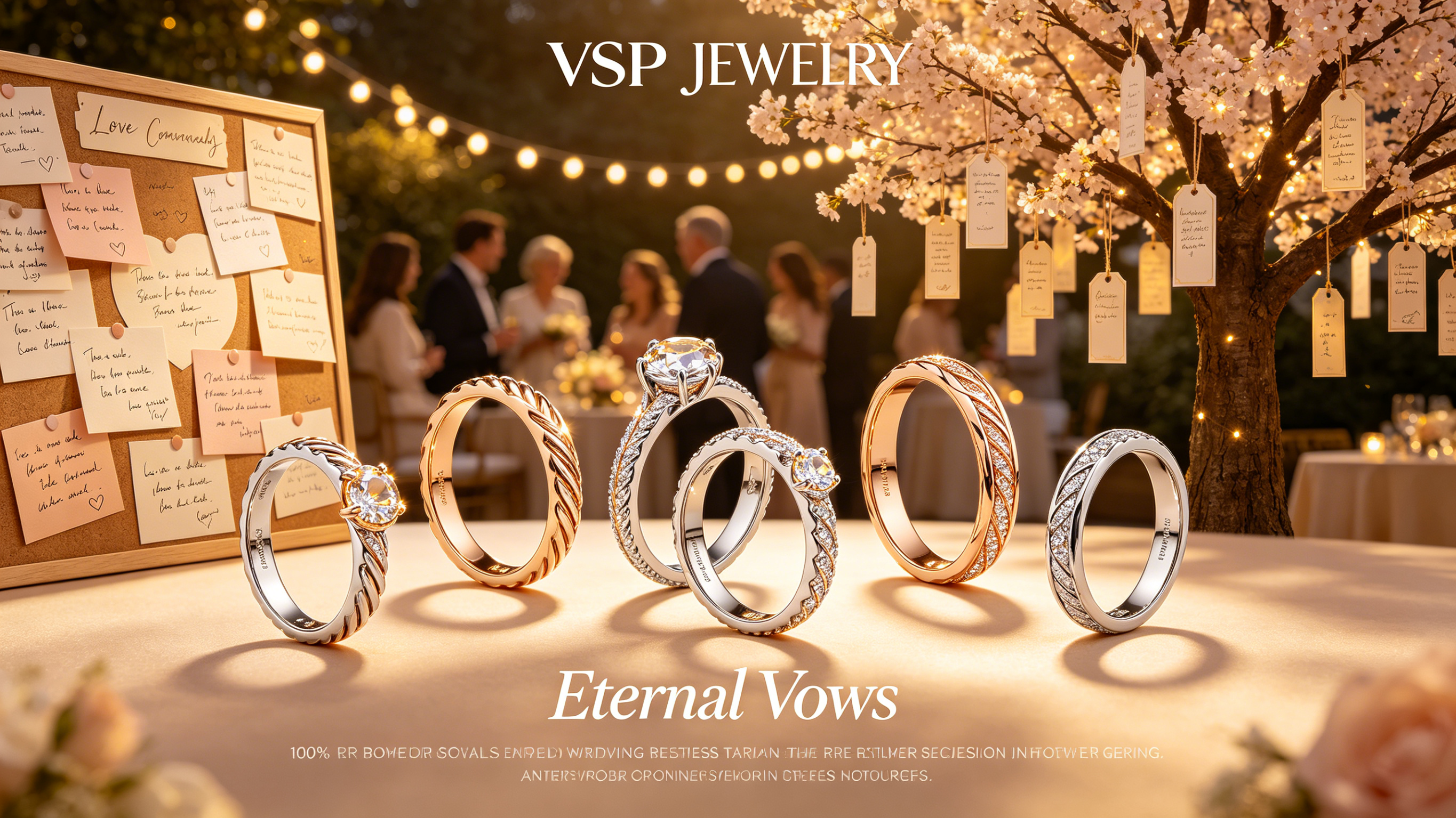 VSP Jewelry Hosts "Eternal Vows" Event: A Sustainable Romance in the Name of Love
