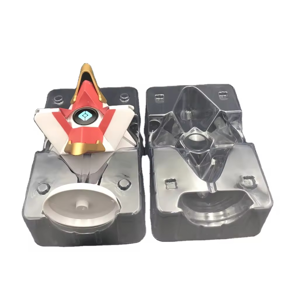 Manufacturing Customized Clear Color Vacuum Forming Clamshell Tray Plastic Packaging Box Folded Blister Package