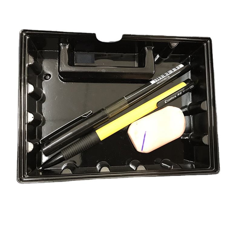 Manufacturing Customized Clear Color Vacuum Forming Clamshell Tray Plastic Packaging Box Folded Blister Package