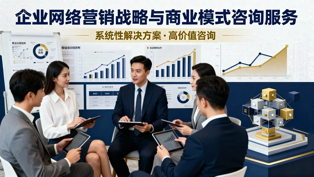 企业网络营销战略及商业模式咨询服务