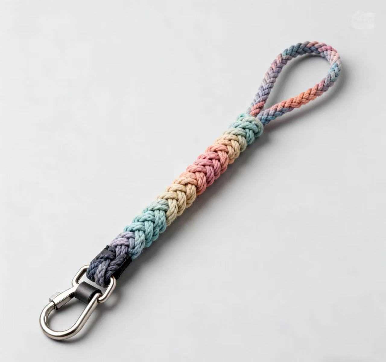 低饱和彩虹牵引绳