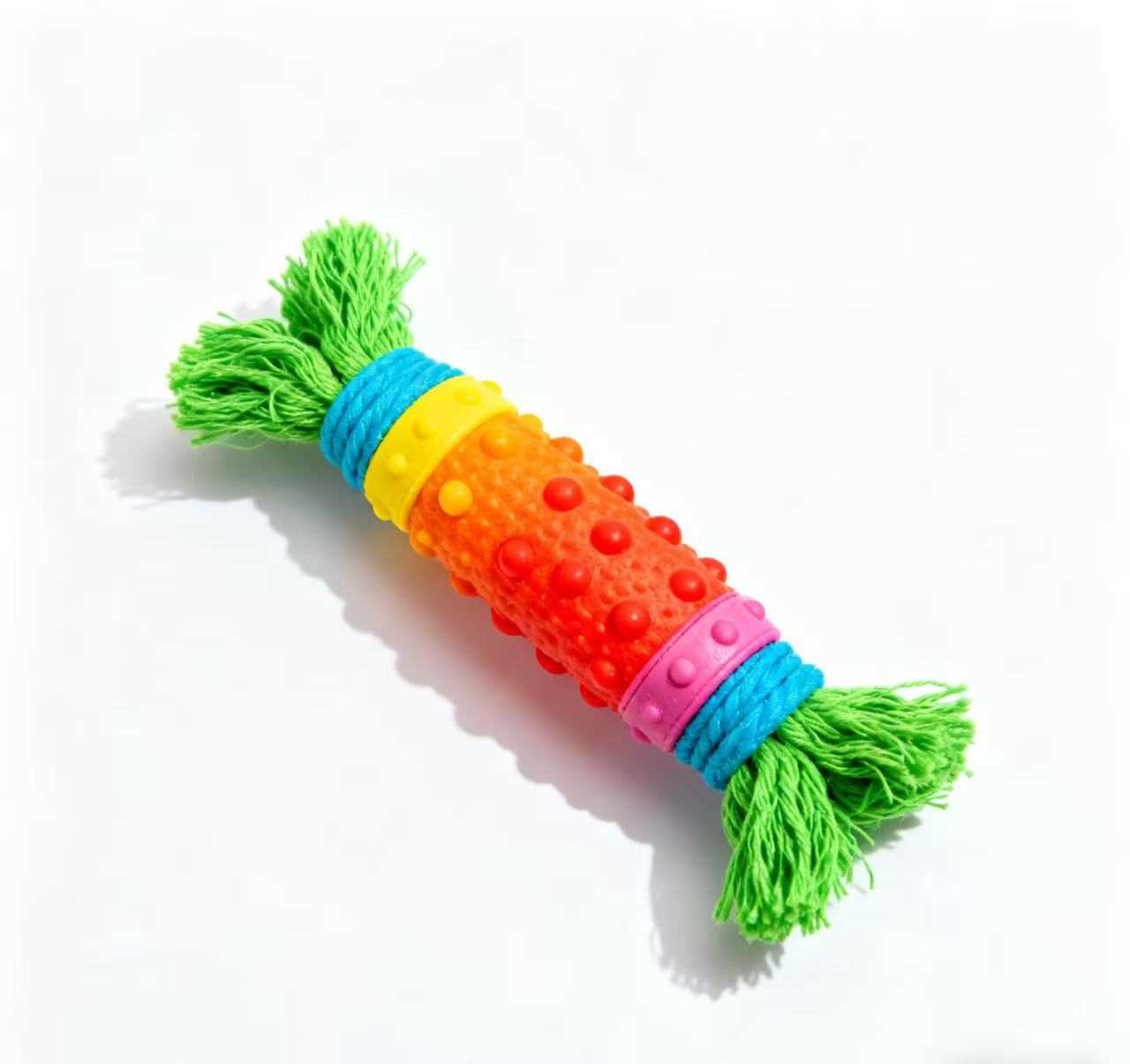 彩虹系列狗狗狗磨牙玩具