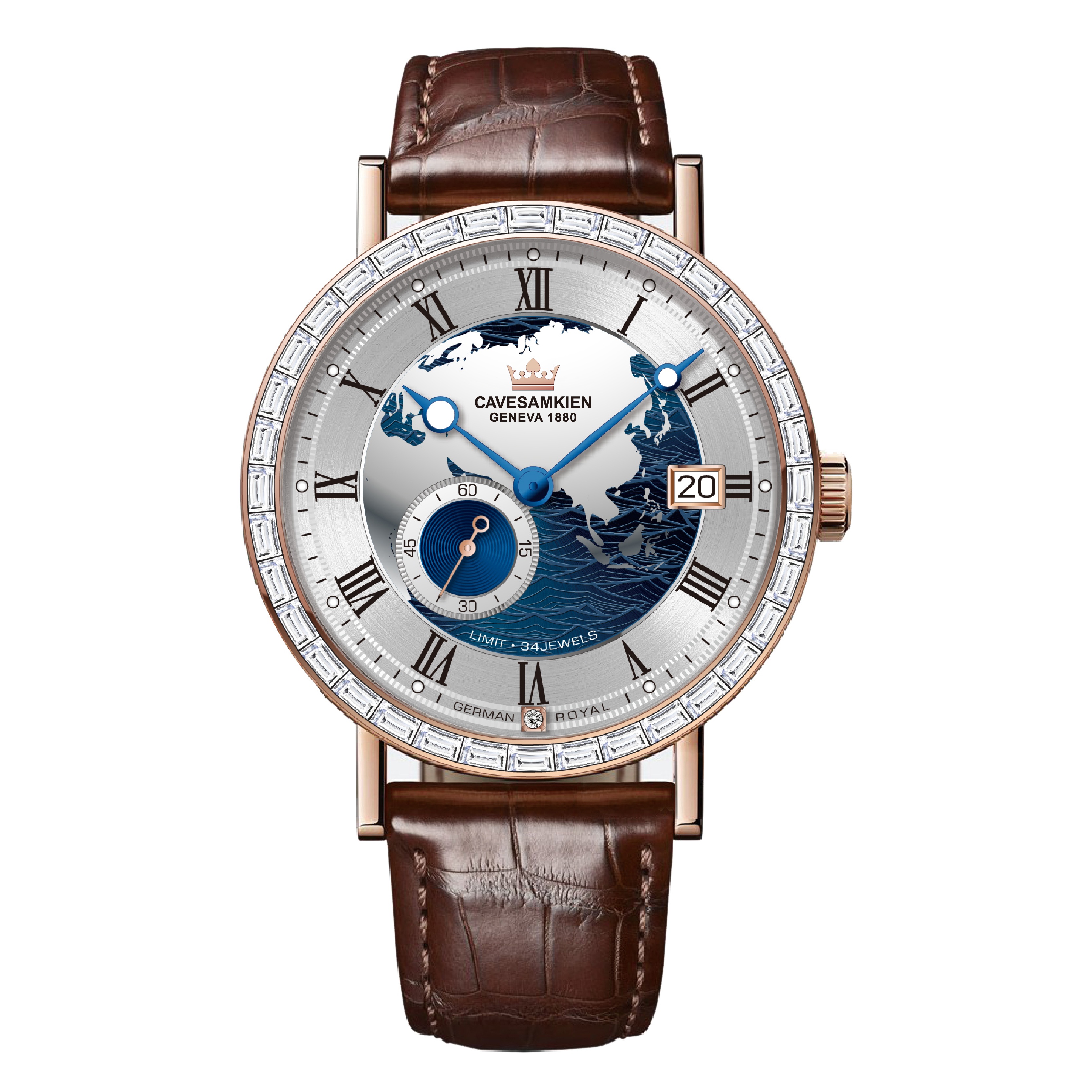 探险家系列-哥伦布纪念款计时腕表-钻石版