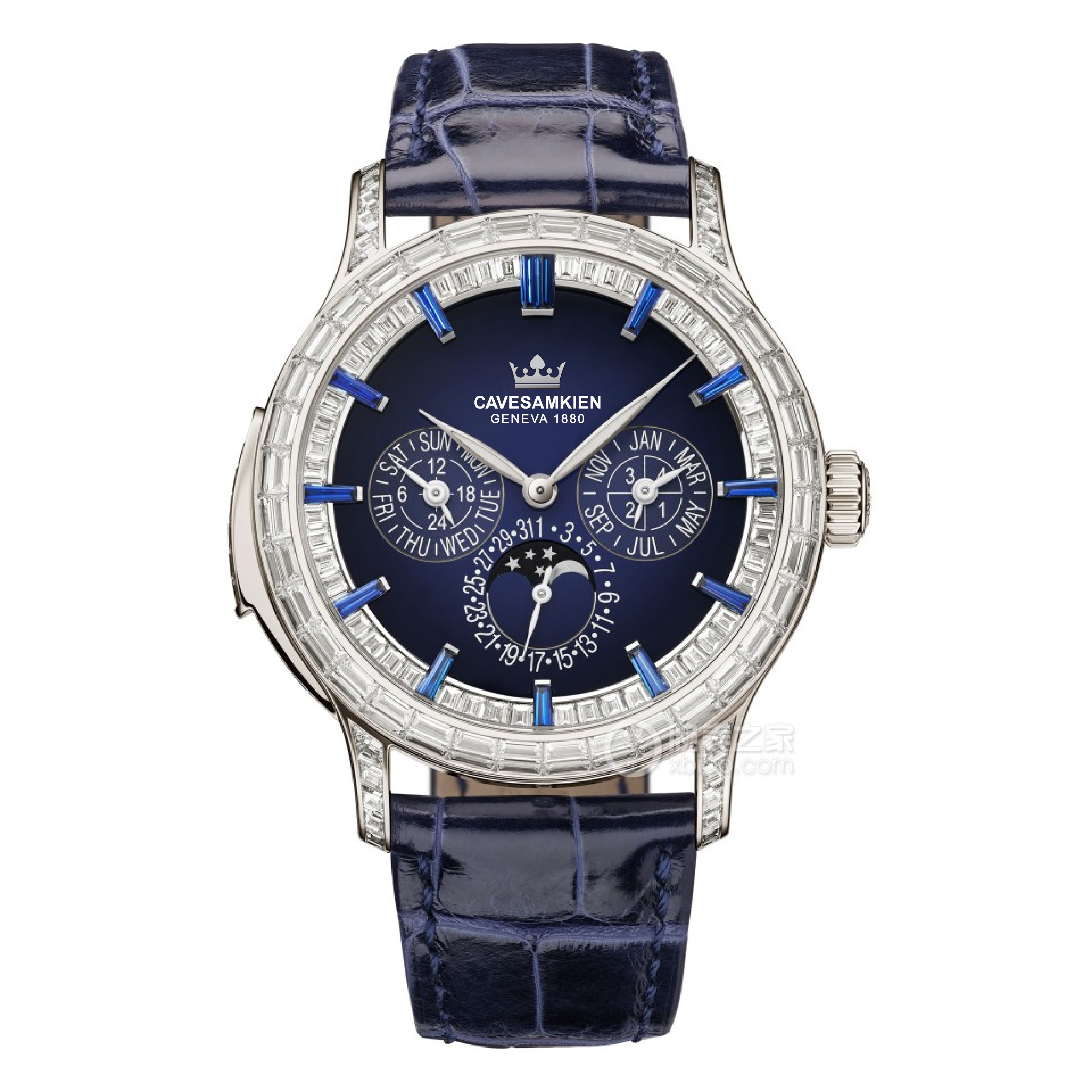 珠宝系列万年历超级复杂计时腕表