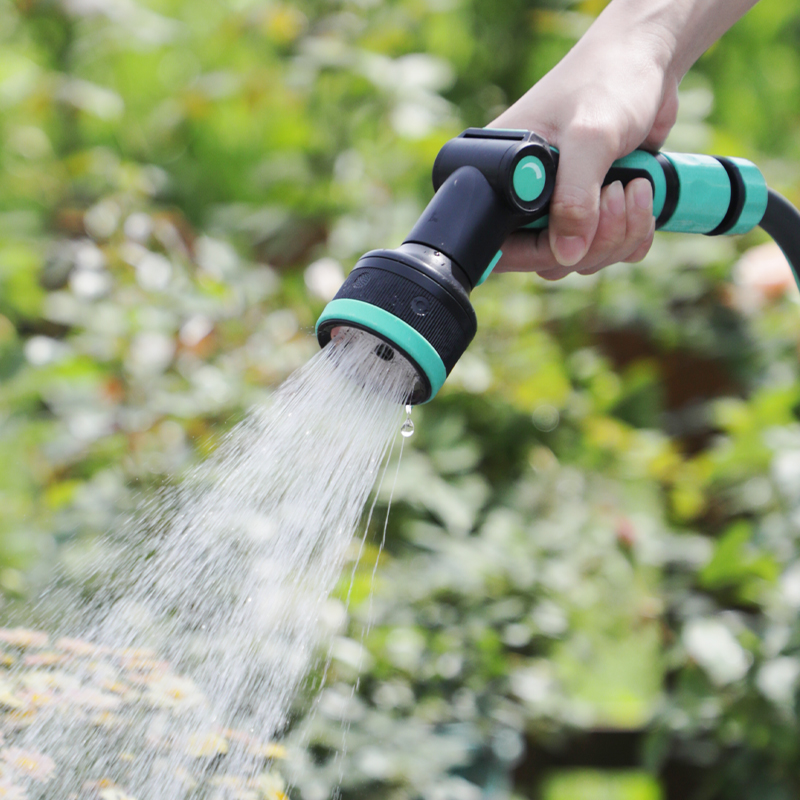 LY001 Two-in-one Water Gun Two Nozzles Flexible Garden Irrigation Car Wash 