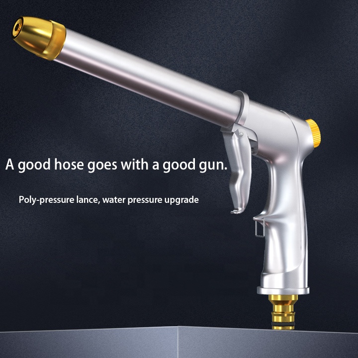 LY0020 Aluminum Alloy Metal Water Gun High Pressure Easy Operation Buckle