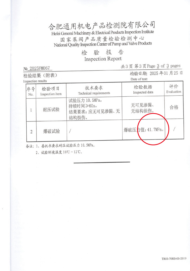 爆破压力