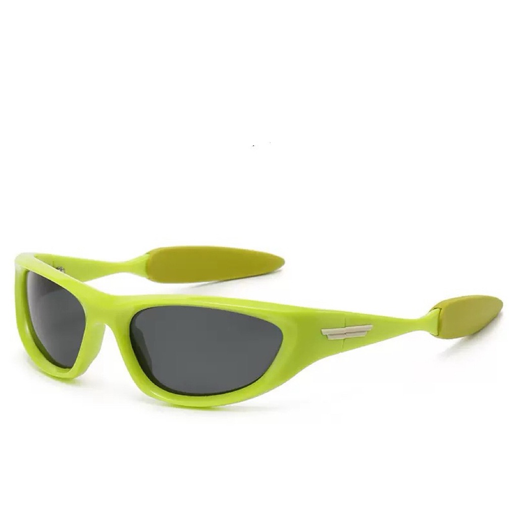 JOJO2007 F1 GREEN Jet Wrap Sunglasses
