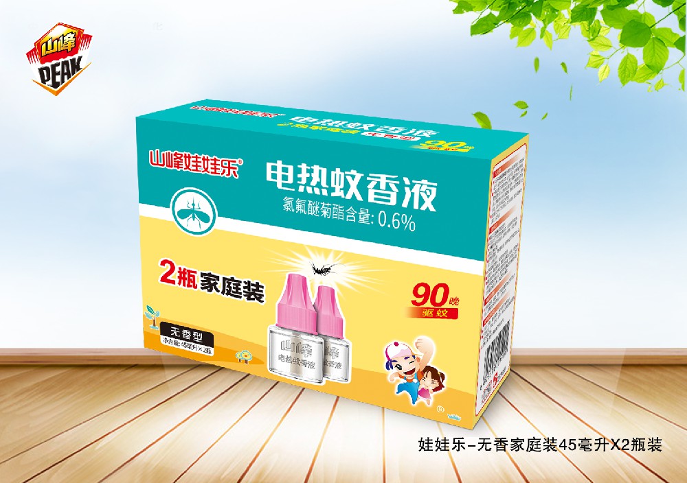 娃娃乐-无香家庭装45毫升X2瓶装