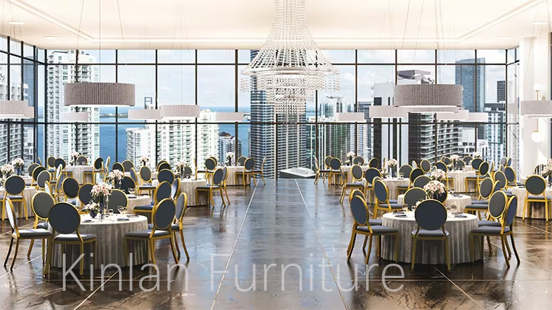 Projet d&rsquo;am&eacute;nagement des places pour banquets et &eacute;v&eacute;nements