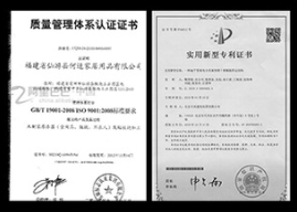 Multiple patents have been obtained to date, and several certifications&mdash;including the ISO 9001 Quality Management System&mdash;have been achieved.