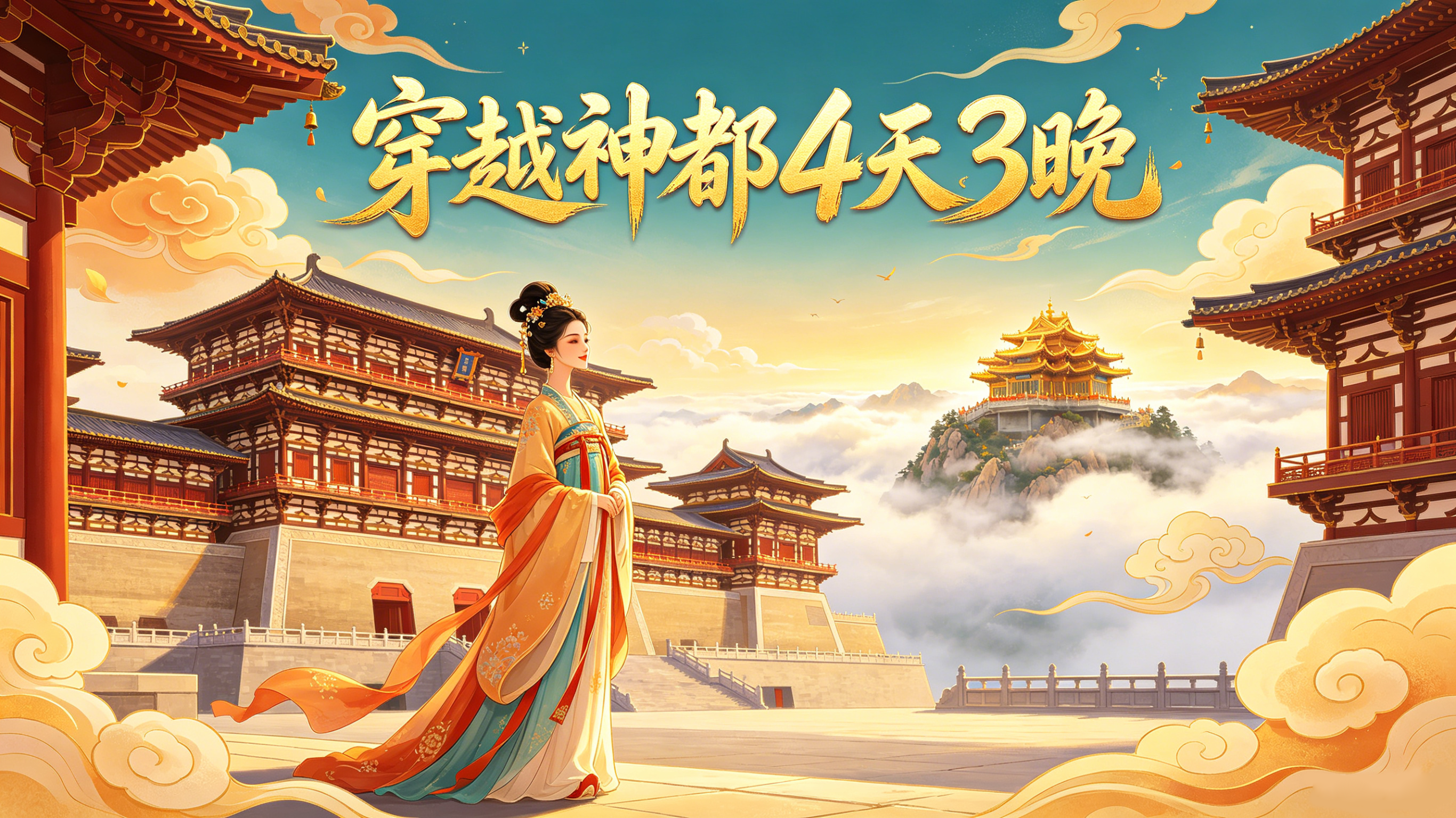 穿越神都4天3晚