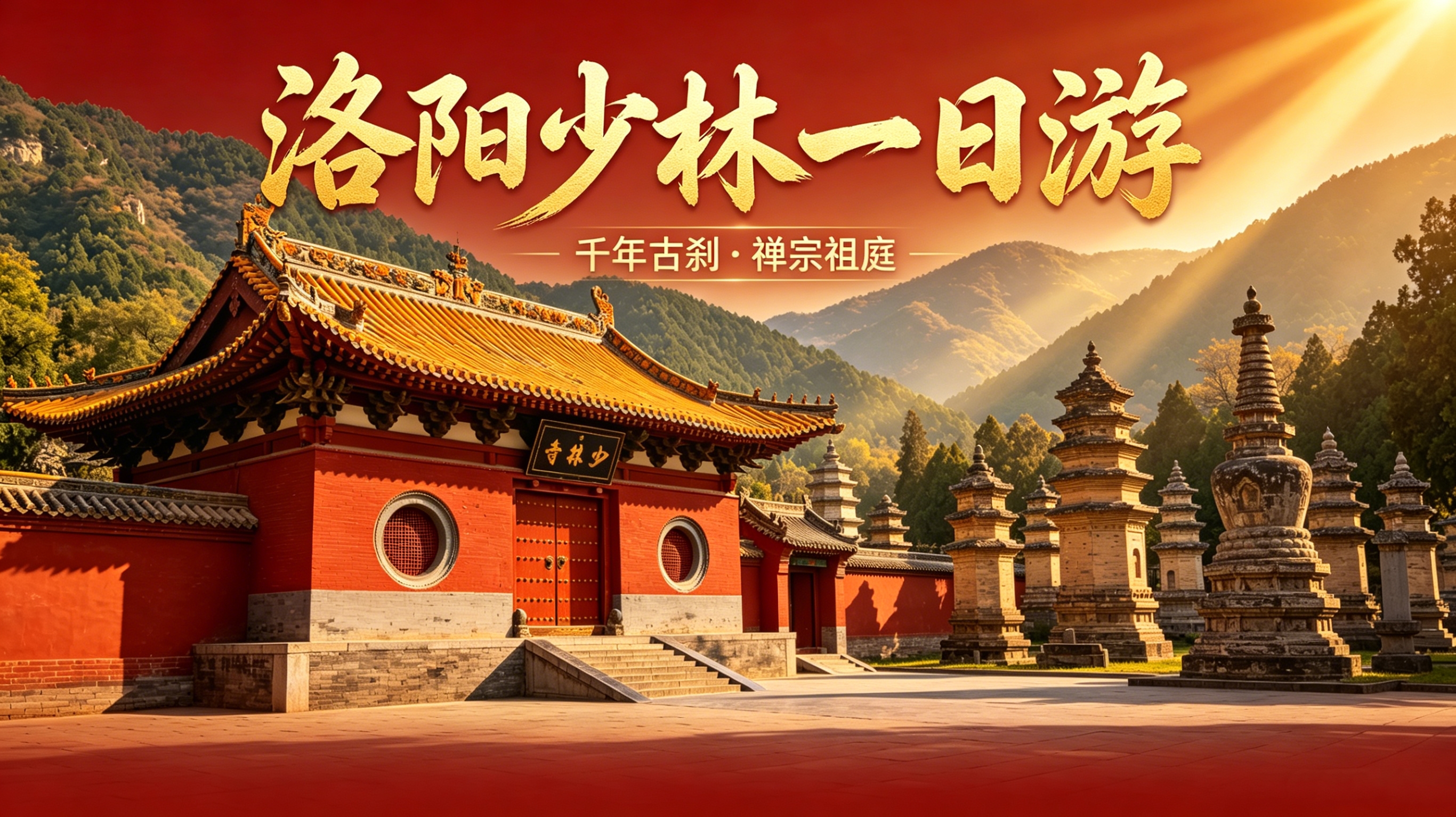 龙门少林寺一日游