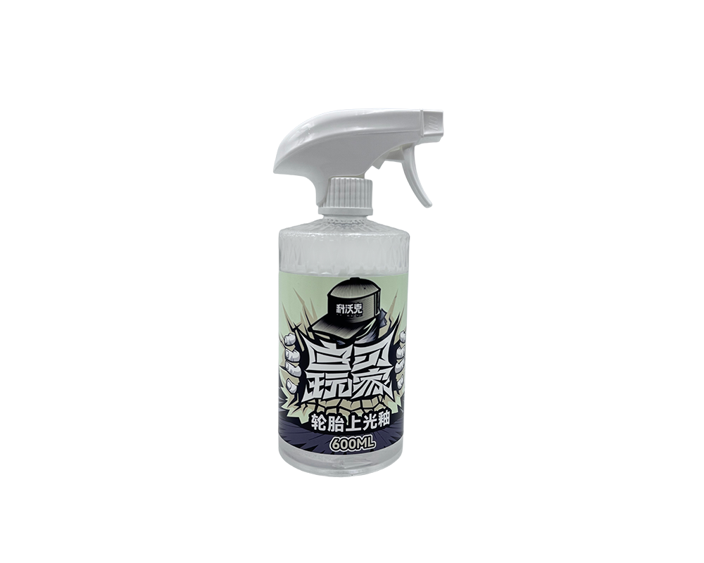 Tire polish shine
