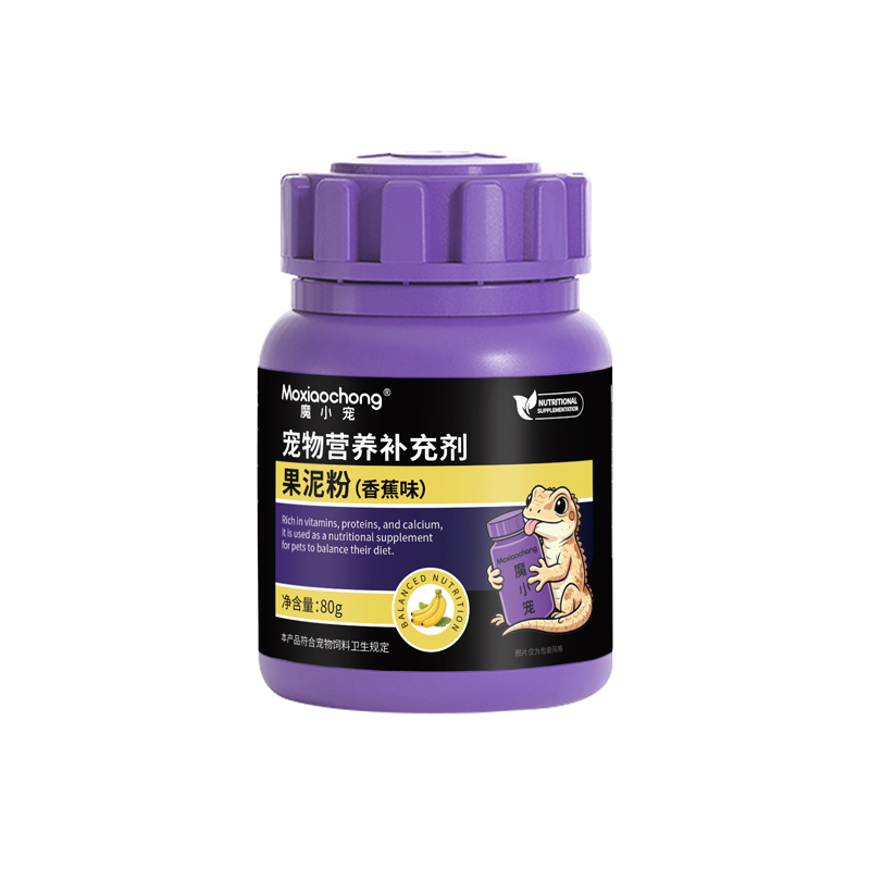 魔小宠宠物营养补充剂果泥粉丝兰+益生菌款（香蕉味）